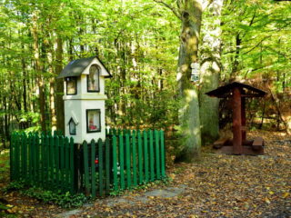 Jehličná, rozcestí