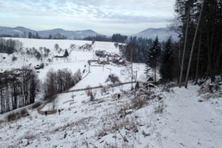Pohled směrem na Rožnov