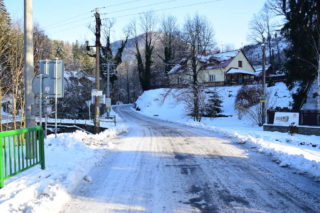 Silnice z Ostravice na Lysou