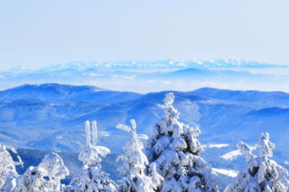 Vysoké Tatry z Lysé hory