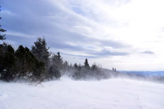 Vichřice na hřebenu