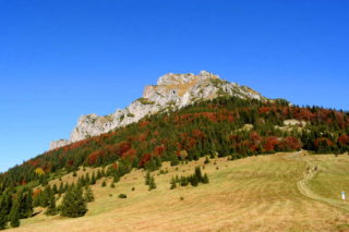 Veľký Rozsutec ze sedla Medziholie