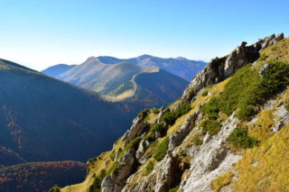 Stěna Rozsutce a hřeben Fatry