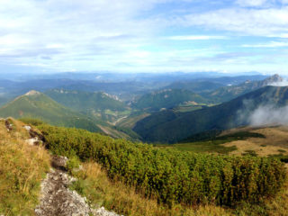 Vrátna dolina z Veľkého Kriváně