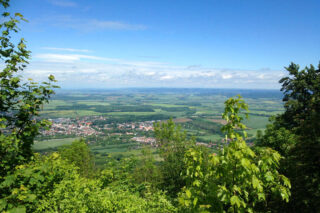 Výhled na Bystřici pod Hostýnem