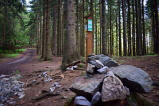 Lokální značka k rozhledně