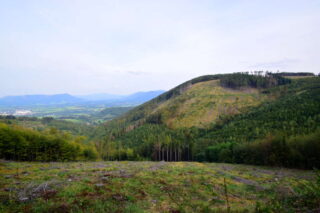 Malý Javorník a zbytek Beskyd