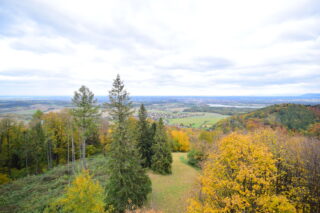 Výhled z rozhledny Panorama