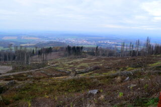 Výhled z pod Hostýna