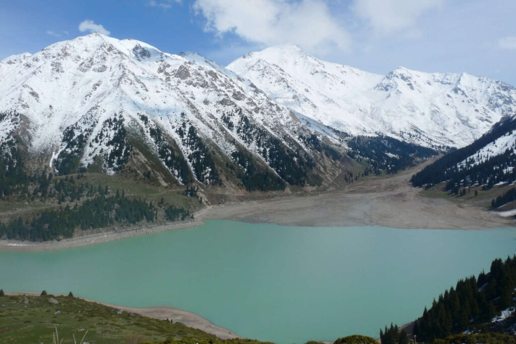 Velké Almatinské jezero, Almaty, Kazachstán