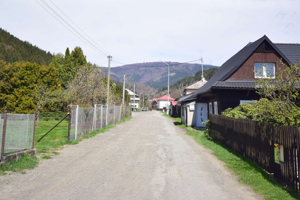 Výhled na Radhošť z Dolní Bečvy