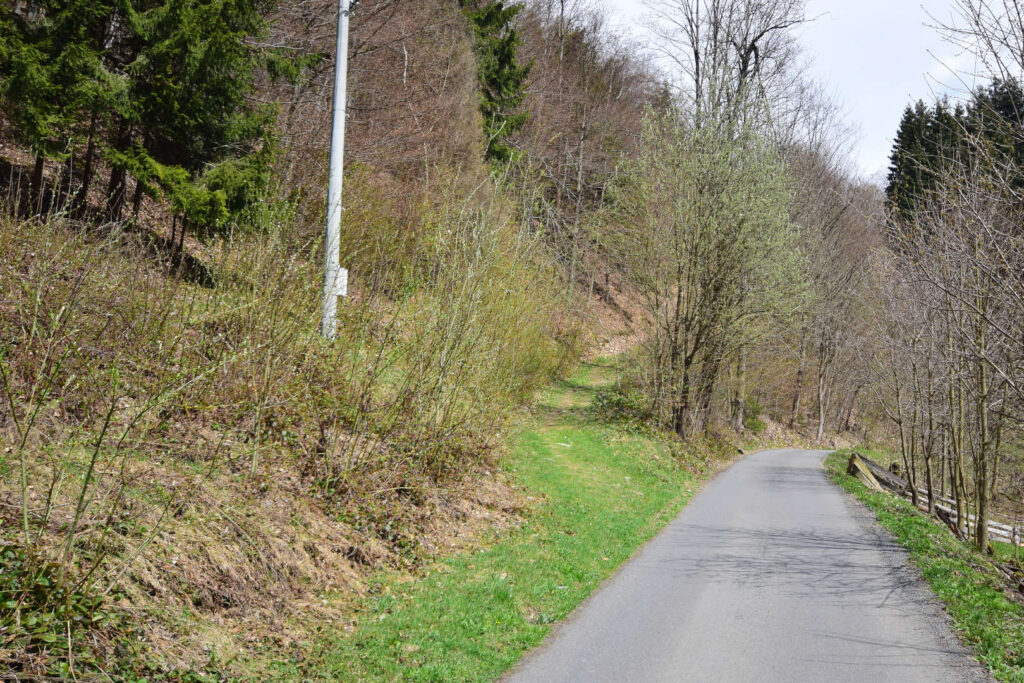 Odbočka vlevo na Radhošť