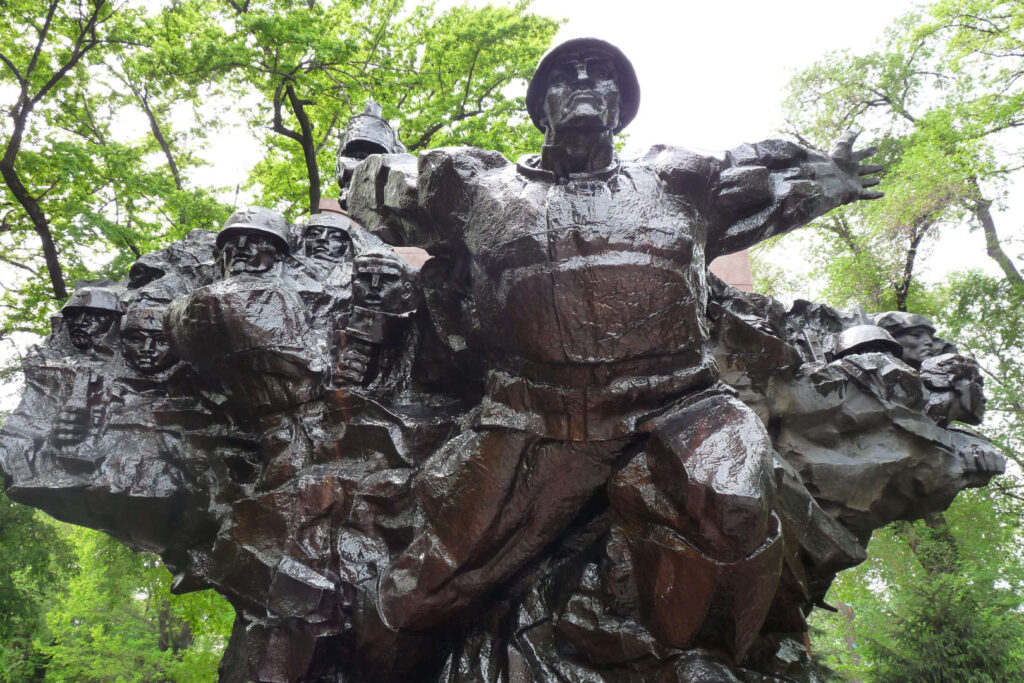 Památník veteránům, Almaty, Kazachstán
