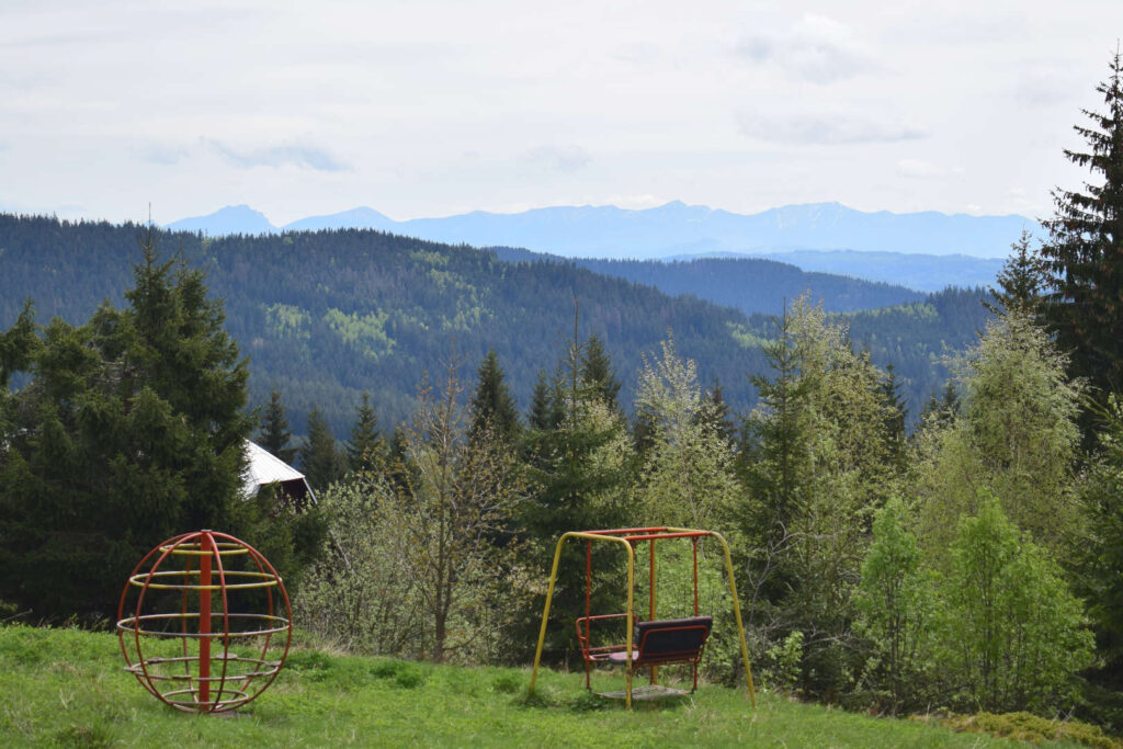 Výhled na Malou Fatru z Bílého kříže