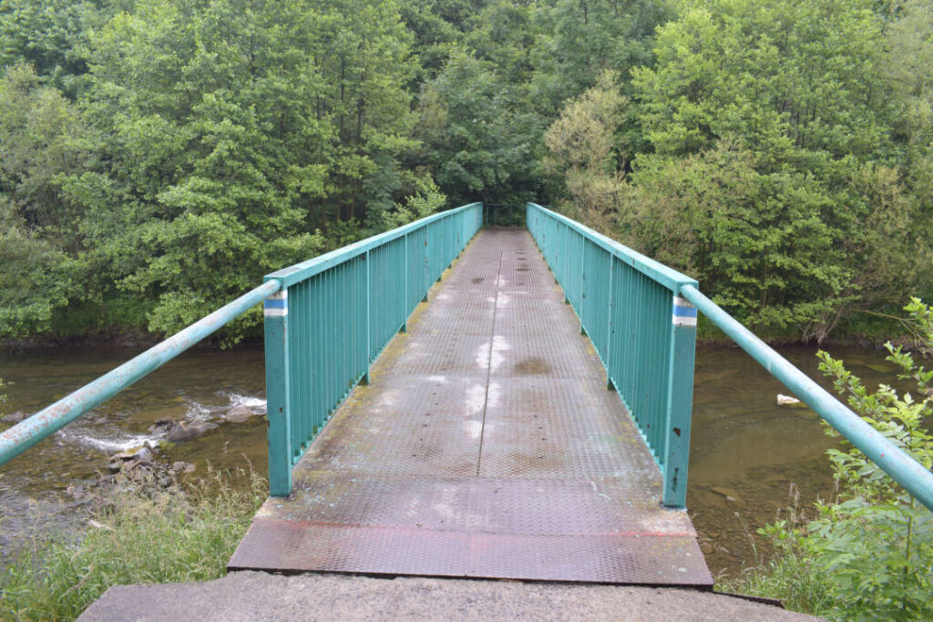 Most přes Morávku, Pražmo