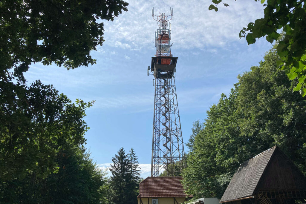 Rozhledna Travičná, Tvarožná Lhota