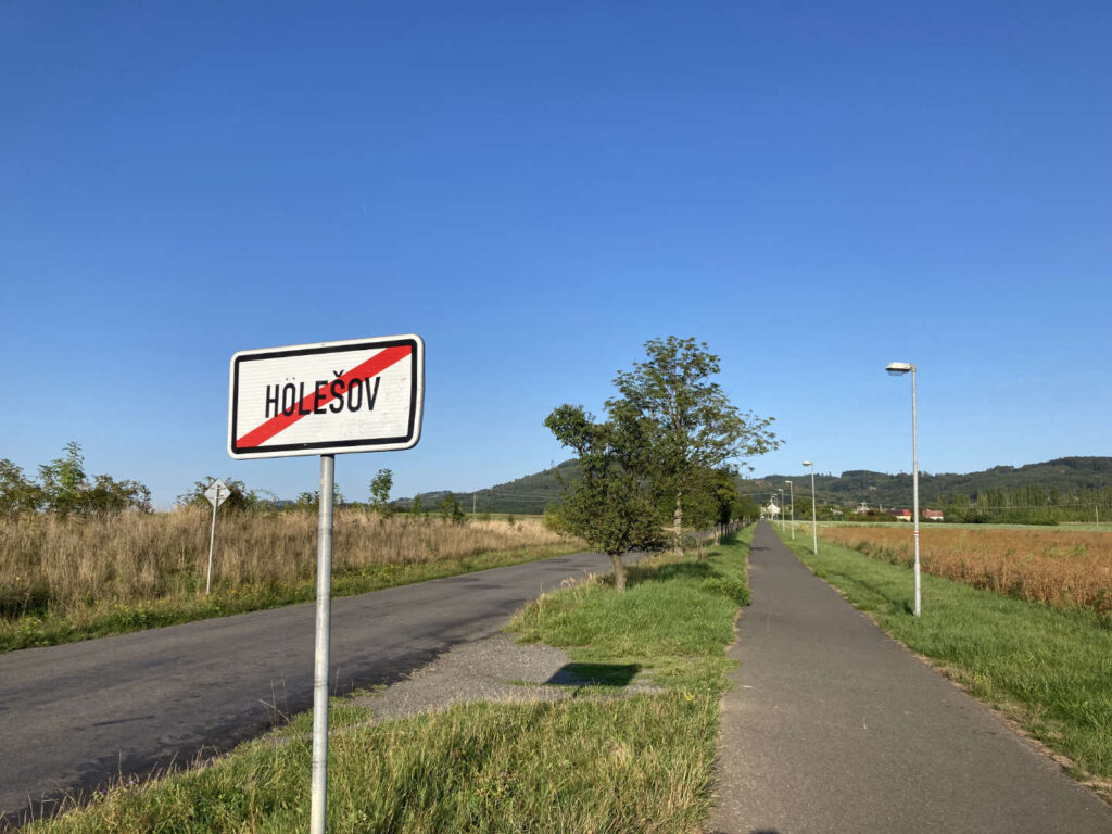 Cyklostezka u Holešova, Hostýnské vrchy