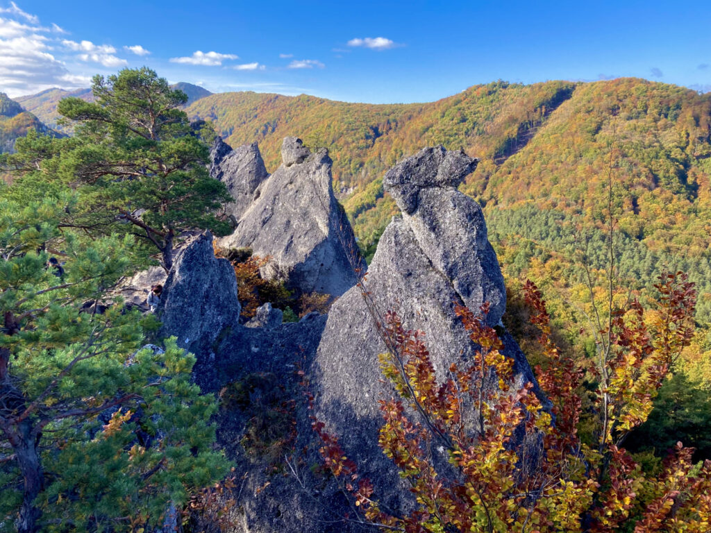 Skalní útvary, Súľovské skály