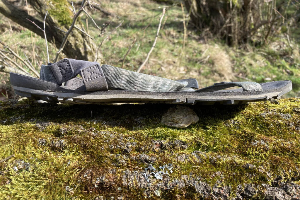 Barefoot sandály Xero Shoes Z-Trail EV Men - šířka / tloušťka sandálu