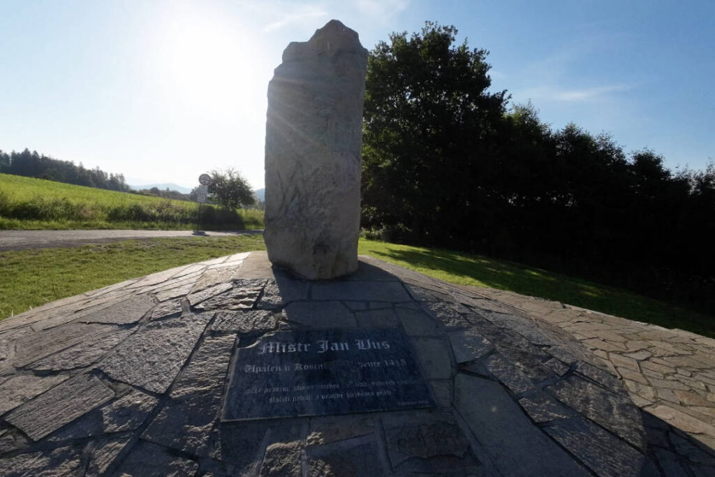 Pomník Mistra Jana Husa, Pržno