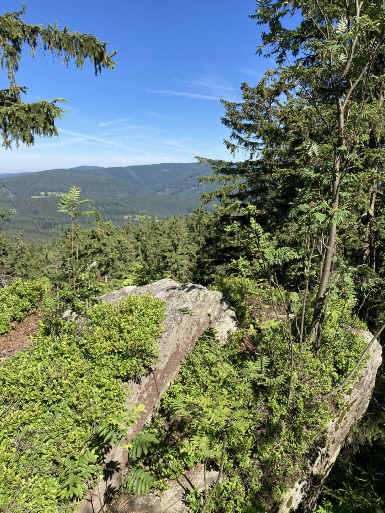 Trojačka, Beskydy, výhled na Radhošť