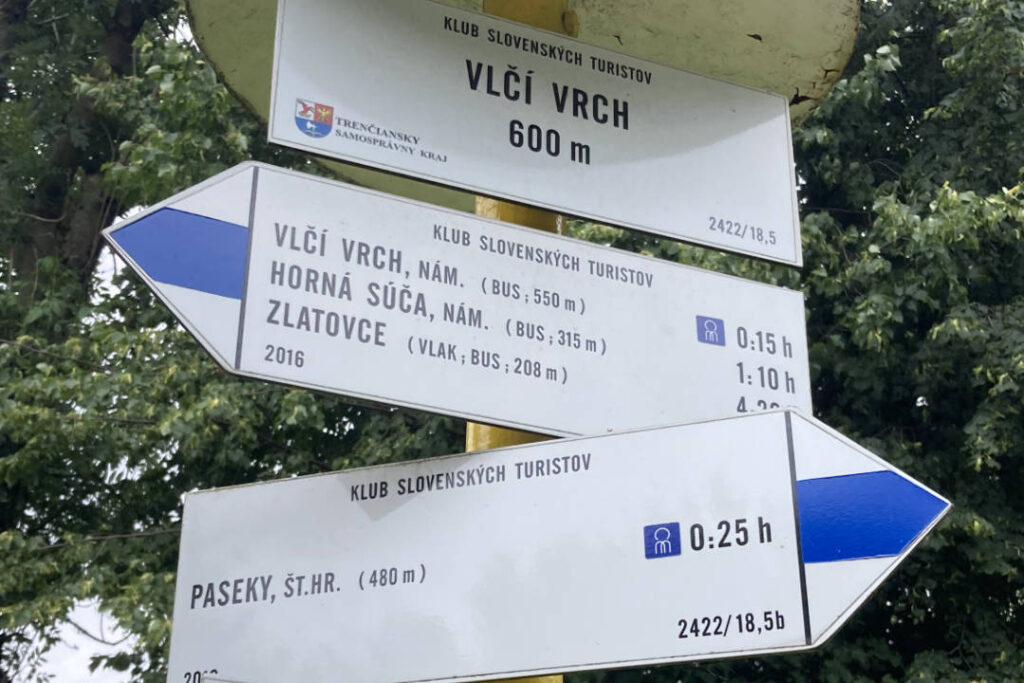 Cyrilometodějská stezka, značení