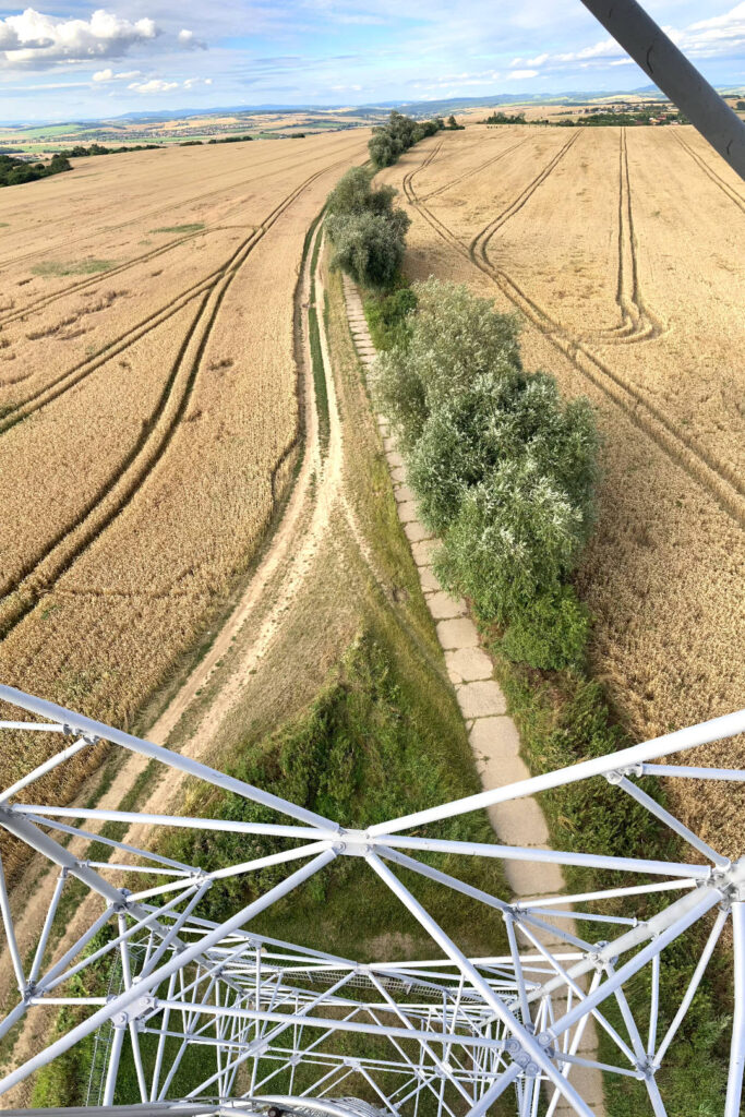 Rozhledna Rovnina, výhled