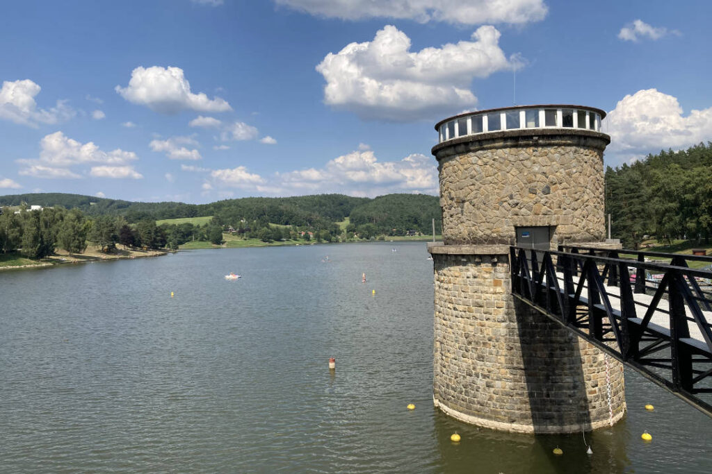 Luhačovická přehrada, Pozlovice