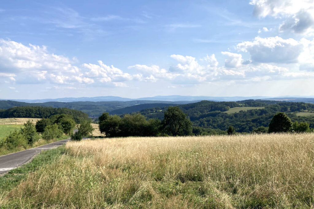 Výhled na Bílé Karpaty, Pozlovice