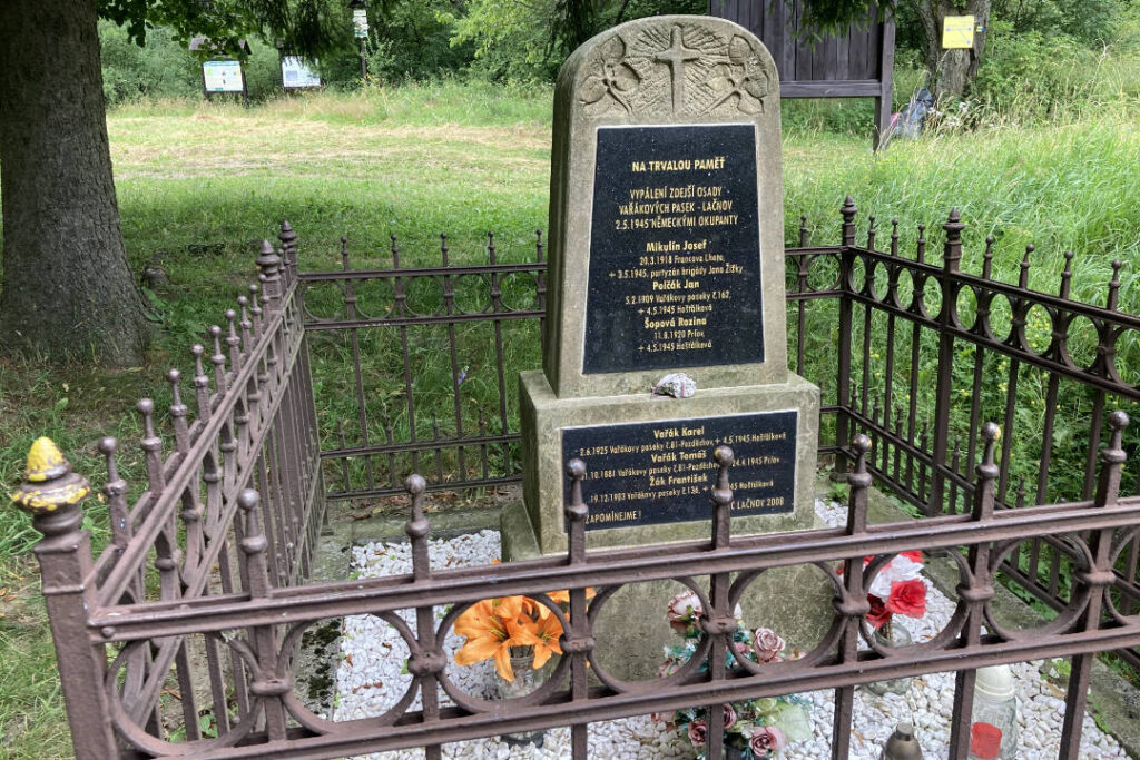 Památník Vařákovy paseky, Vizovické vrchy