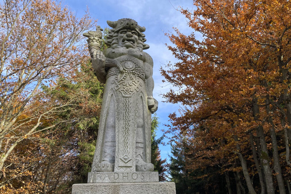 Radegast, Radhošť, Pustevny, socha
