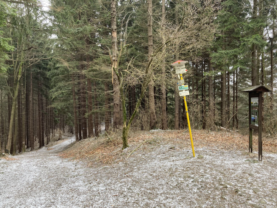 Rozcestí Butořanka, Lysá hora, Ostravice
