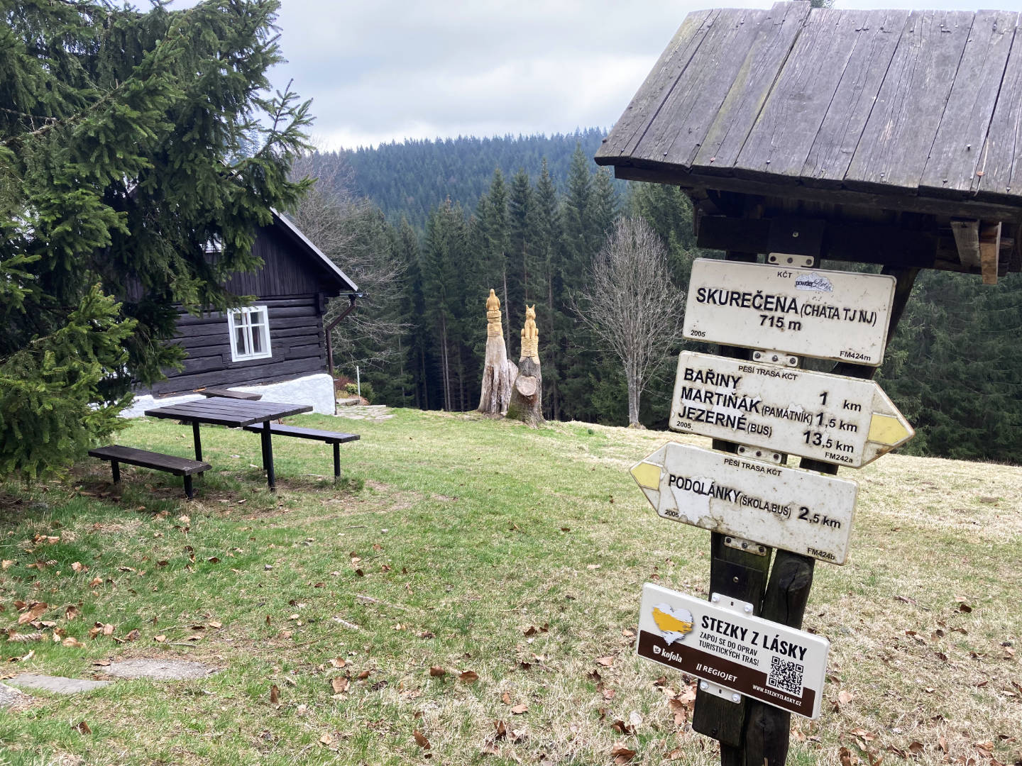 Skurečena, chata, Beskydy
